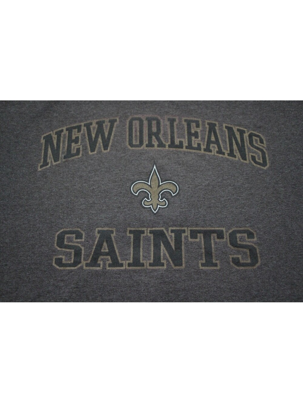 New Orleans Saints T-Shirt L NFL Football Shirt Gray
